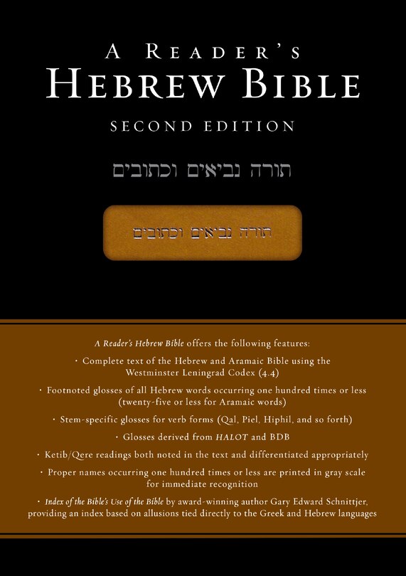 Couverture_A Reader's Hebrew Bible