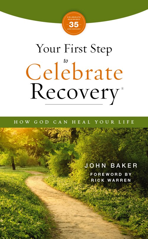 Front cover_Your First Step to Celebrate Recovery, Updated
