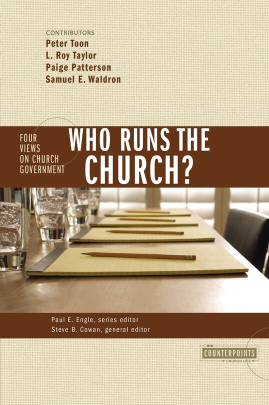 Front cover_Who Runs The Church?