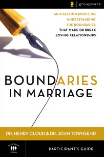 Front cover_Boundaries in Marriage Participant's Guide