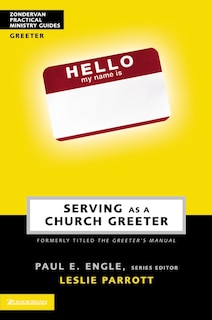 Front cover_Serving As A Church Greeter