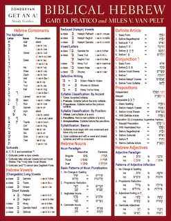 Front cover_Biblical Hebrew Laminated Sheet