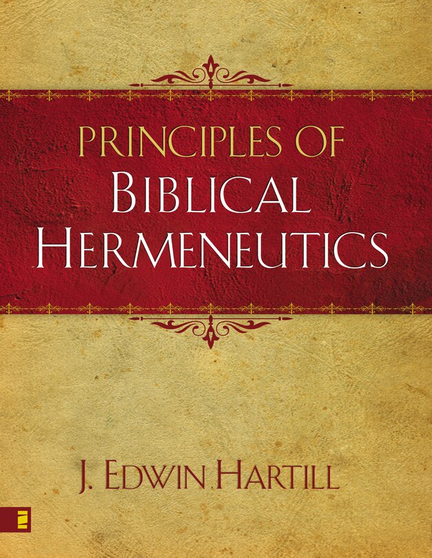 Couverture_Principles Of Biblical Hermeneutics