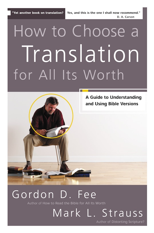Front cover_How To Choose A Translation For All Its Worth
