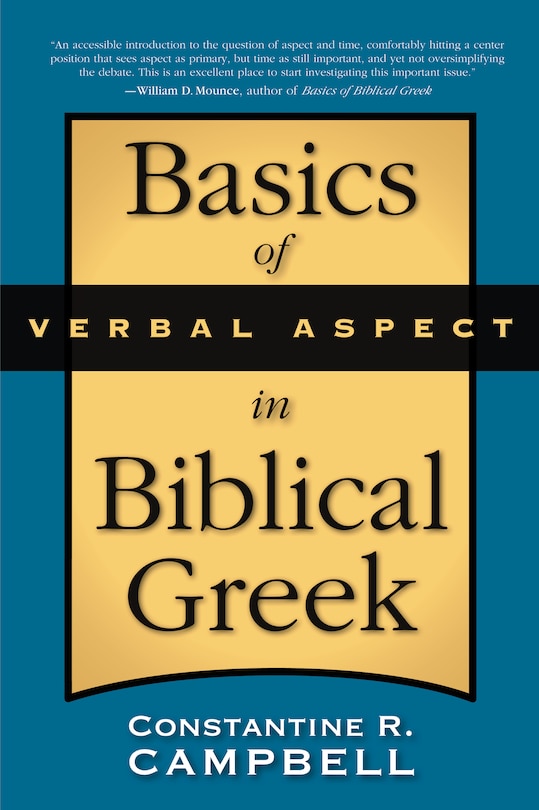Couverture_Basics Of Verbal Aspect In Biblical Greek