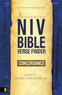 Front cover_Niv Bible Verse Finder