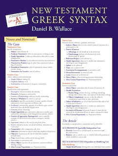 Front cover_New Testament Greek Syntax Laminated Sheet