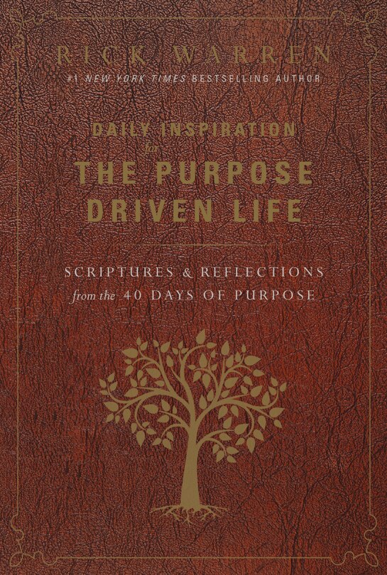 Front cover_Daily Inspiration For The Purpose Driven Life