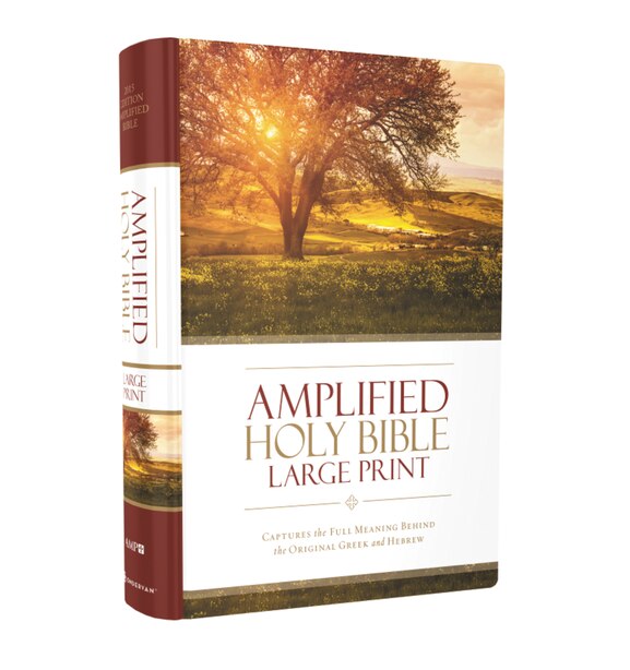Amplified Holy Bible, Large Print, Hardcover Captures The Full Meaning