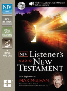 Couverture_Niv, Listener's Audio Bible, New Testament, Audio Cd