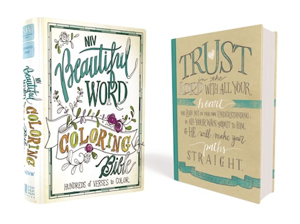 Niv, Beautiful Word Coloring Bible, Hardcover: Hundreds Of Verses To Color