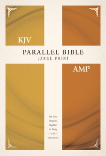 Front cover_Kjv, Amplified, Parallel Bible, Large Print, Hardcover, Red Letter