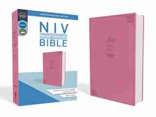Niv, Value Thinline Bible, Leathersoft, Pink, Comfort Print by Zondervan Zondervan