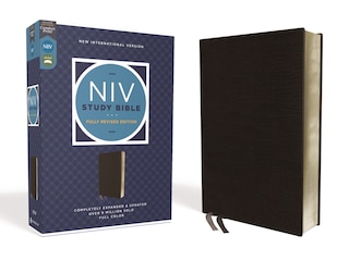 Front cover_NIV Study Bible, Fully Revised Edition (Study Deeply. Believe Wholeheartedly.), Bonded Leather, Black, Red Letter, Comfort Print