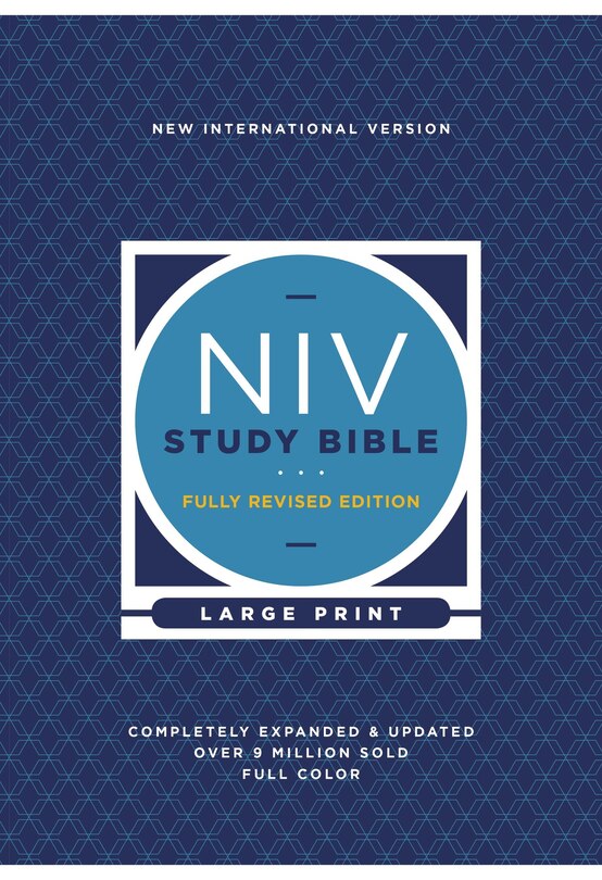 Front cover_NIV Study Bible, Fully Revised Edition (Study Deeply. Believe Wholeheartedly.), Large Print, Hardcover, Red Letter, Comfort Print