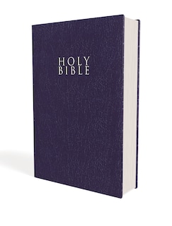 Front cover_Niv, Gift And Award Bible, Leather-look, Blue, Red Letter, Comfort Print