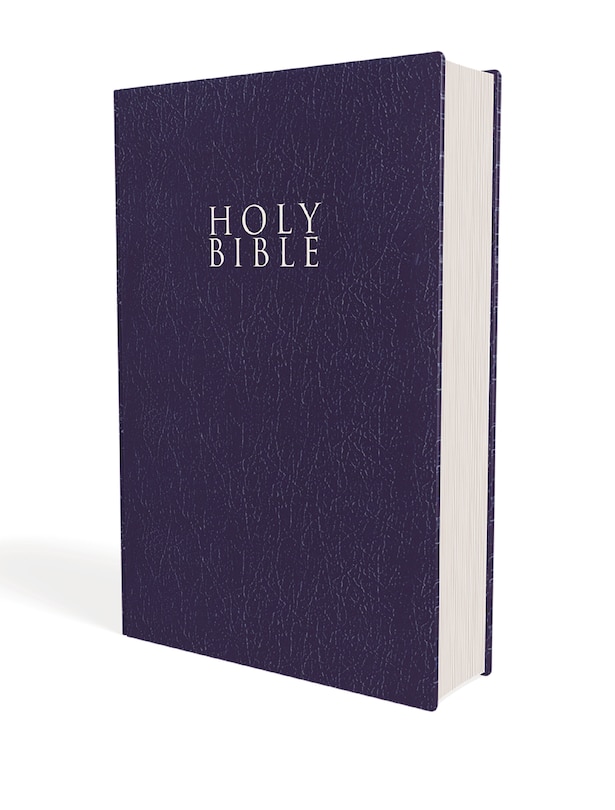 Front cover_Niv, Gift And Award Bible, Leather-look, Blue, Red Letter, Comfort Print