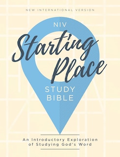 Couverture_NIV, Starting Place Study Bible (An Introductory Study Bible), Hardcover, Tan, Comfort Print