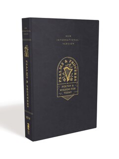 Front cover_Niv, Psalms And Proverbs, Leathersoft Over Board, Navy, Comfort Print