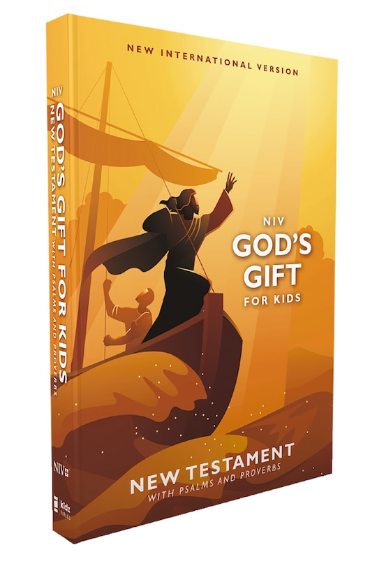 Front cover_Niv, God's Gift For Kids New Testament With Psalms And Proverbs, Pocket-sized, Paperback, Comfort Print