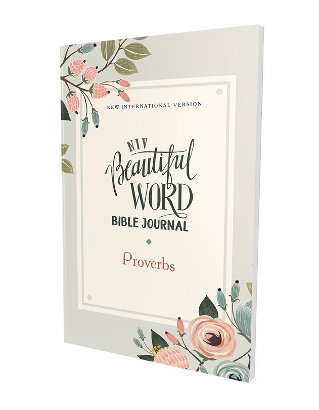 Couverture_Niv, Beautiful Word Bible Journal, Proverbs, Paperback, Comfort Print