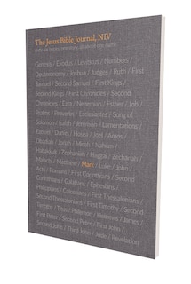 Front cover_The Jesus Bible Journal, Mark, Niv, Paperback, Comfort Print