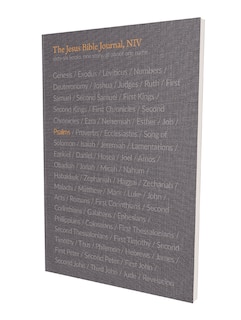 Front cover_The Jesus Bible Journal, Psalms, Niv, Paperback, Comfort Print