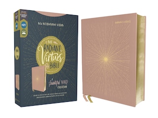 Front cover_Niv, Radiant Virtues Bible: A Beautiful Word Collection, Cloth Over Board, Pink, Red Letter, Comfort Print