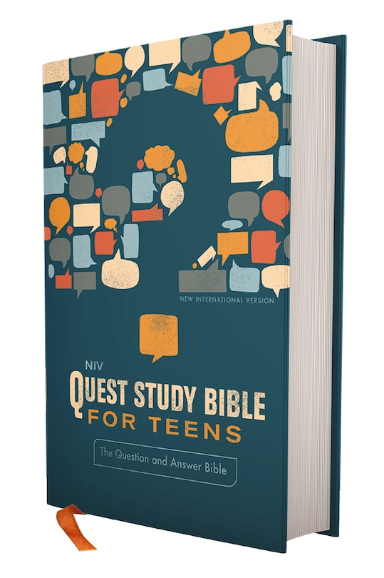 Couverture_NIV, Quest Study Bible for Teens, Hardcover, Navy, Comfort Print