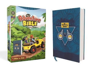 Couverture_Nirv, Adventure Bible For Early Readers, Leathersoft, Blue, Full Color