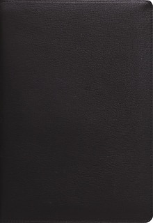 Couverture_ESV, Thompson Chain-Reference Bible, Premium Goatskin Leather, Black, Premier Collection, Black Letter, Art Gilded Edges