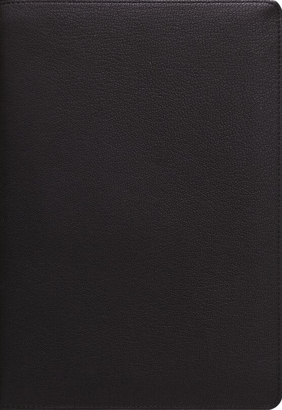 Couverture_ESV, Thompson Chain-Reference Bible, Premium Goatskin Leather, Black, Premier Collection, Black Letter, Art Gilded Edges