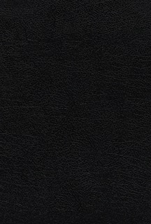 Couverture_KJV, Thompson Chain-Reference Bible, Large Print, Bonded Leather, Black, Red Letter, Thumb Indexed, Comfort Print