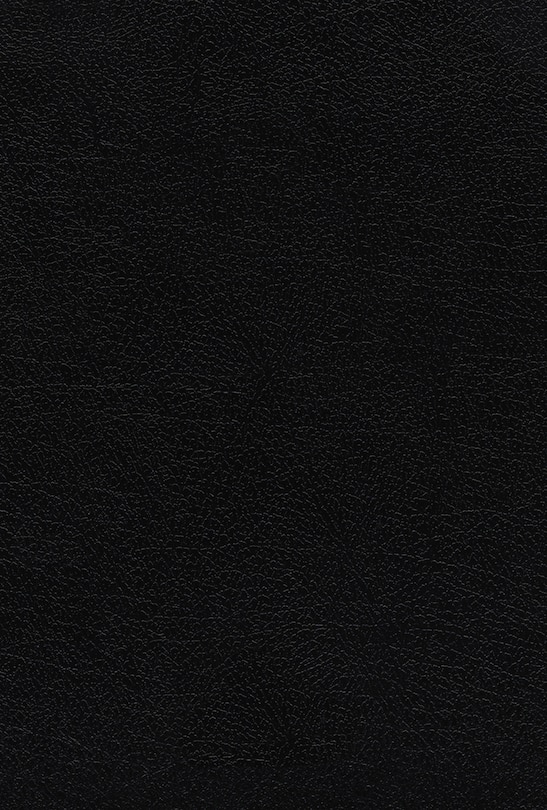 Couverture_KJV, Thompson Chain-Reference Bible, Large Print, Bonded Leather, Black, Red Letter, Thumb Indexed, Comfort Print