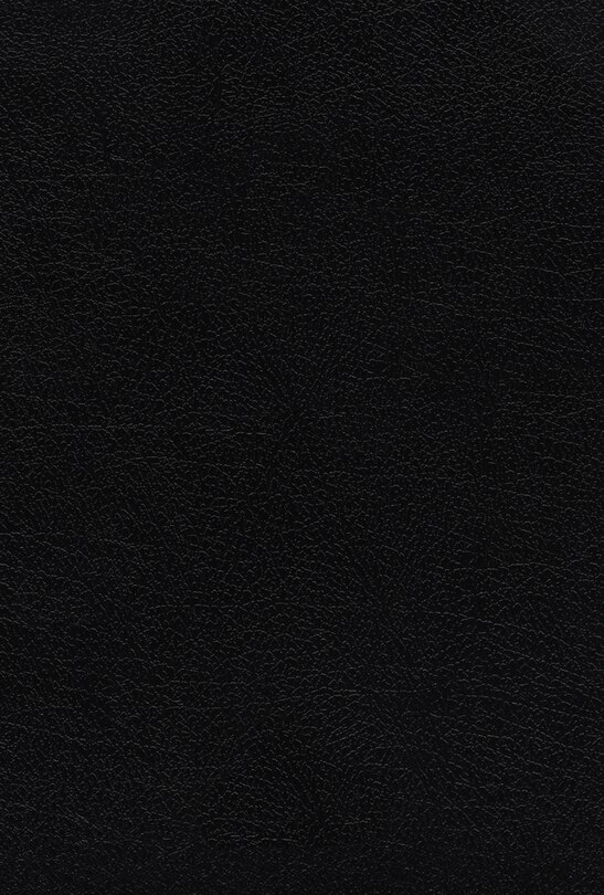 Couverture_Kjv, Thompson Chain-reference Bible, European Bonded Leather, Black, Red Letter, Thumb Indexed, Comfort Print