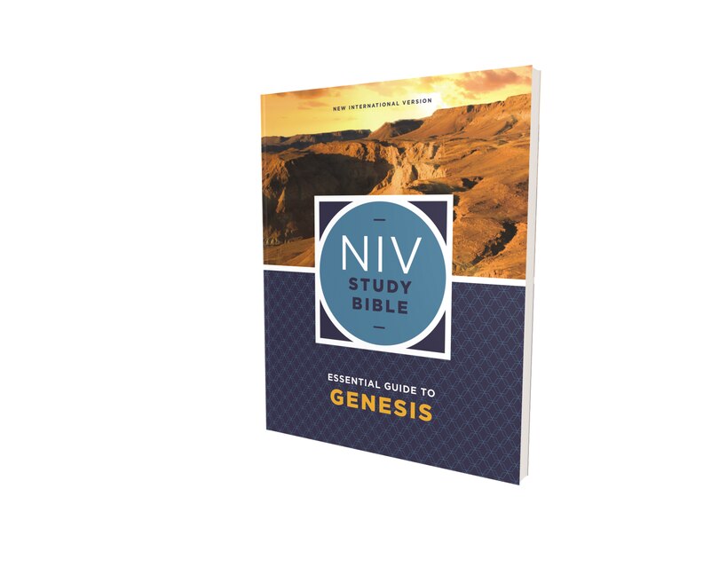 Front cover_Niv Study Bible Essential Guide To Genesis, Paperback, Red Letter, Comfort Print