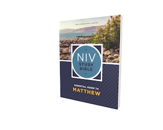 Front cover_Niv Study Bible Essential Guide To Matthew, Paperback, Red Letter, Comfort Print