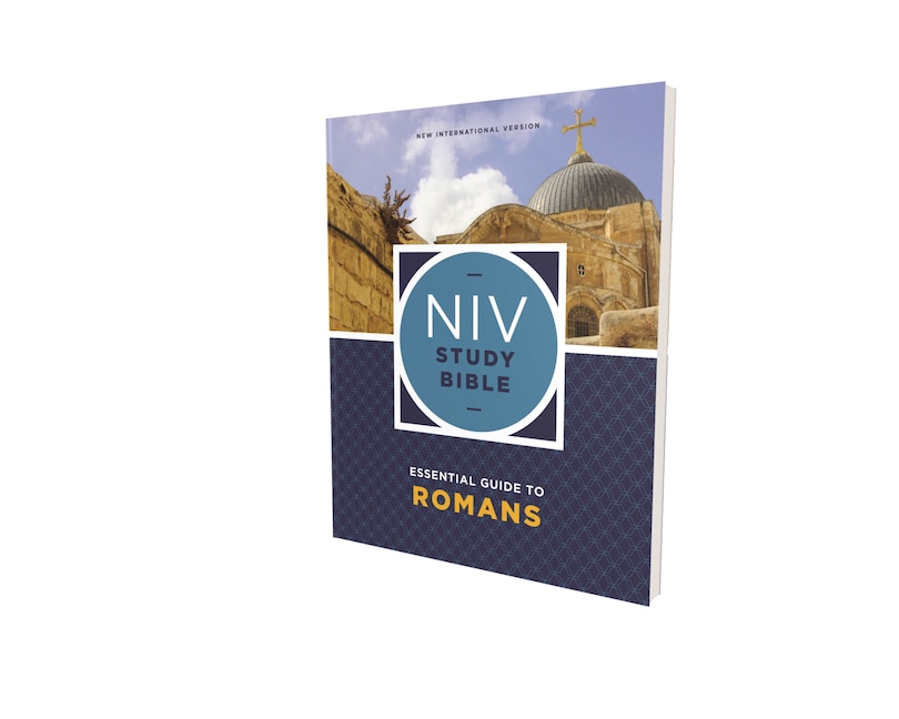 Front cover_Niv Study Bible Essential Guide To Romans, Paperback, Red Letter, Comfort Print