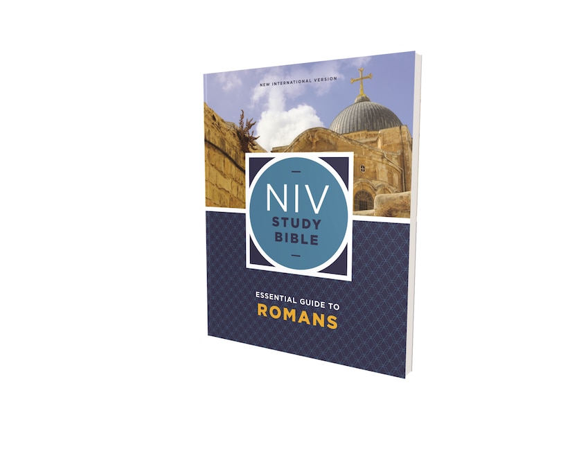 Niv Study Bible Essential Guide To Romans, Paperback, Red Letter, Comfort Print