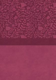 Couverture_Niv, Super Giant Print Reference Bible, Leathersoft, Pink, Red Letter, Thumb Indexed, Comfort Print