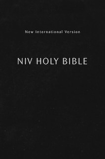 Front cover_Niv, Holy Bible, Compact, Paperback, Black, Comfort Print