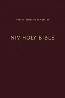 Couverture_Niv, Holy Bible, Compact, Paperback, Burgundy, Comfort Print