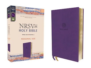 Couverture_Nrsvue, Holy Bible, Personal Size, Leathersoft, Purple, Comfort Print
