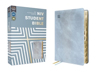 Front cover_NIV, Student Bible, Leathersoft, Teal, Thumb Indexed, Comfort Print