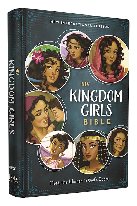 Front cover_NIV, Kingdom Girls Bible, Full Color, Hardcover, Teal, Comfort Print