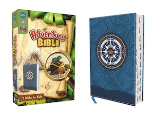 Front cover_Niv, Adventure Bible, Leathersoft, Blue, Full Color, Thumb Indexed Tabs