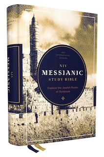 Front cover_NIV, Messianic Study Bible, Hardcover, Red Letter, Comfort Print