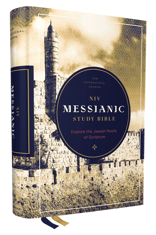 Front cover_NIV, Messianic Study Bible, Hardcover, Red Letter, Comfort Print
