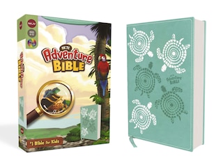 Couverture_NKJV, Adventure Bible, Leathersoft, Teal, Full Color