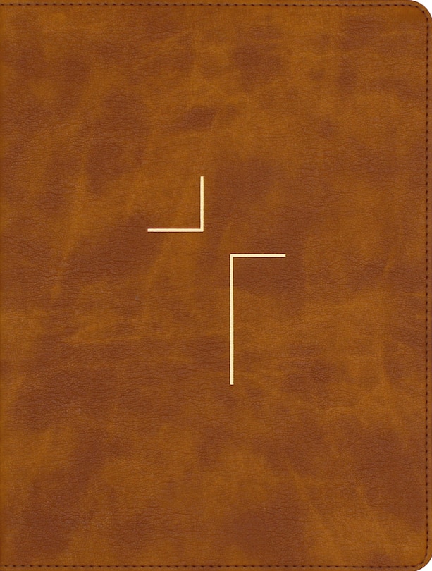 Front cover_The Jesus Bible, NIV Edition, Leathersoft, Tan, Comfort Print